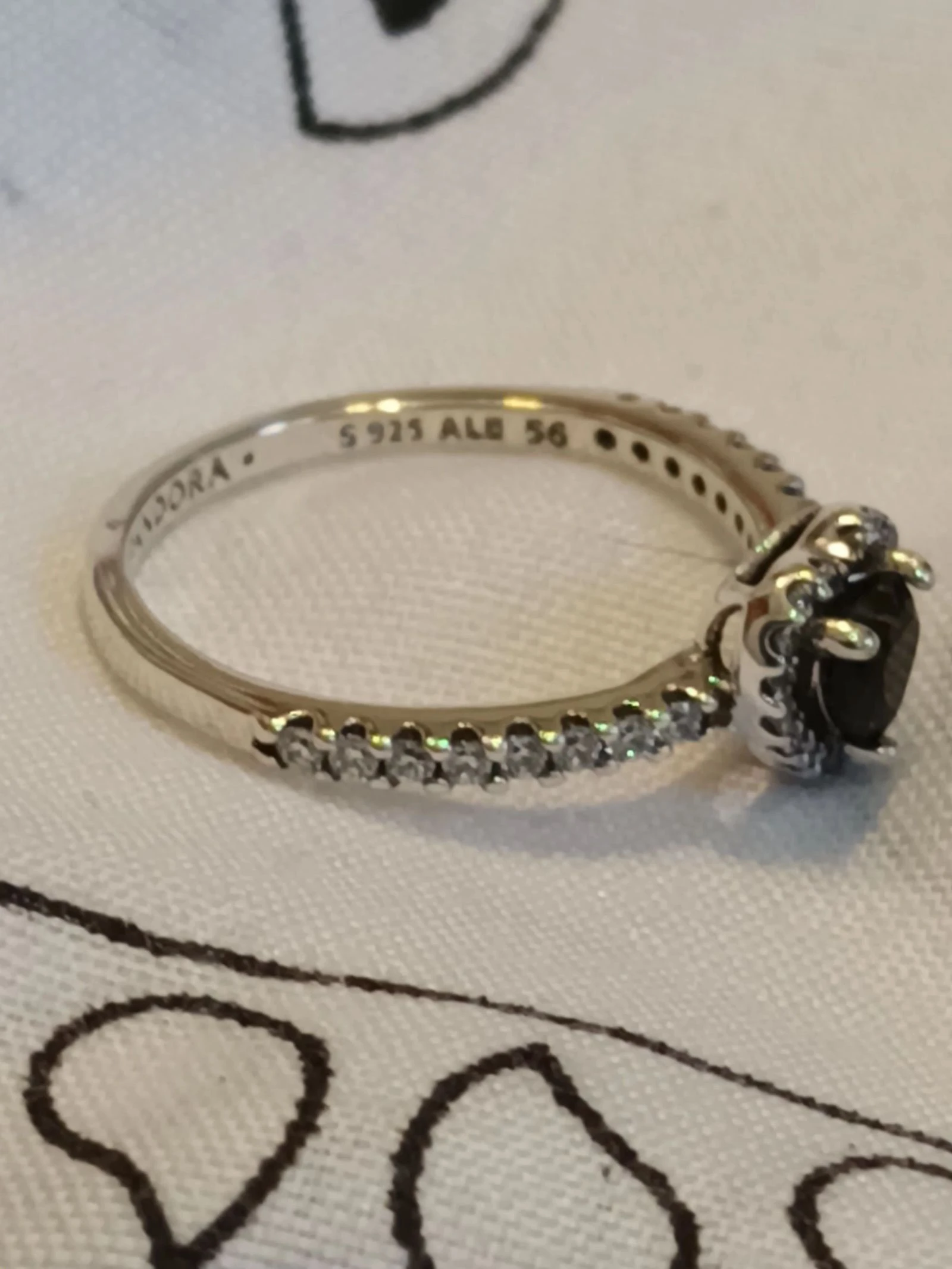 Anel pandora Ale s925 prata tamanho 56 – photo 4